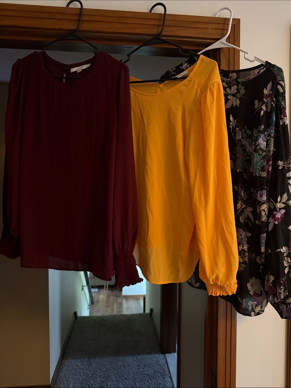 LOFT  Long-Sleeve Blouses with Smocked Cuffs